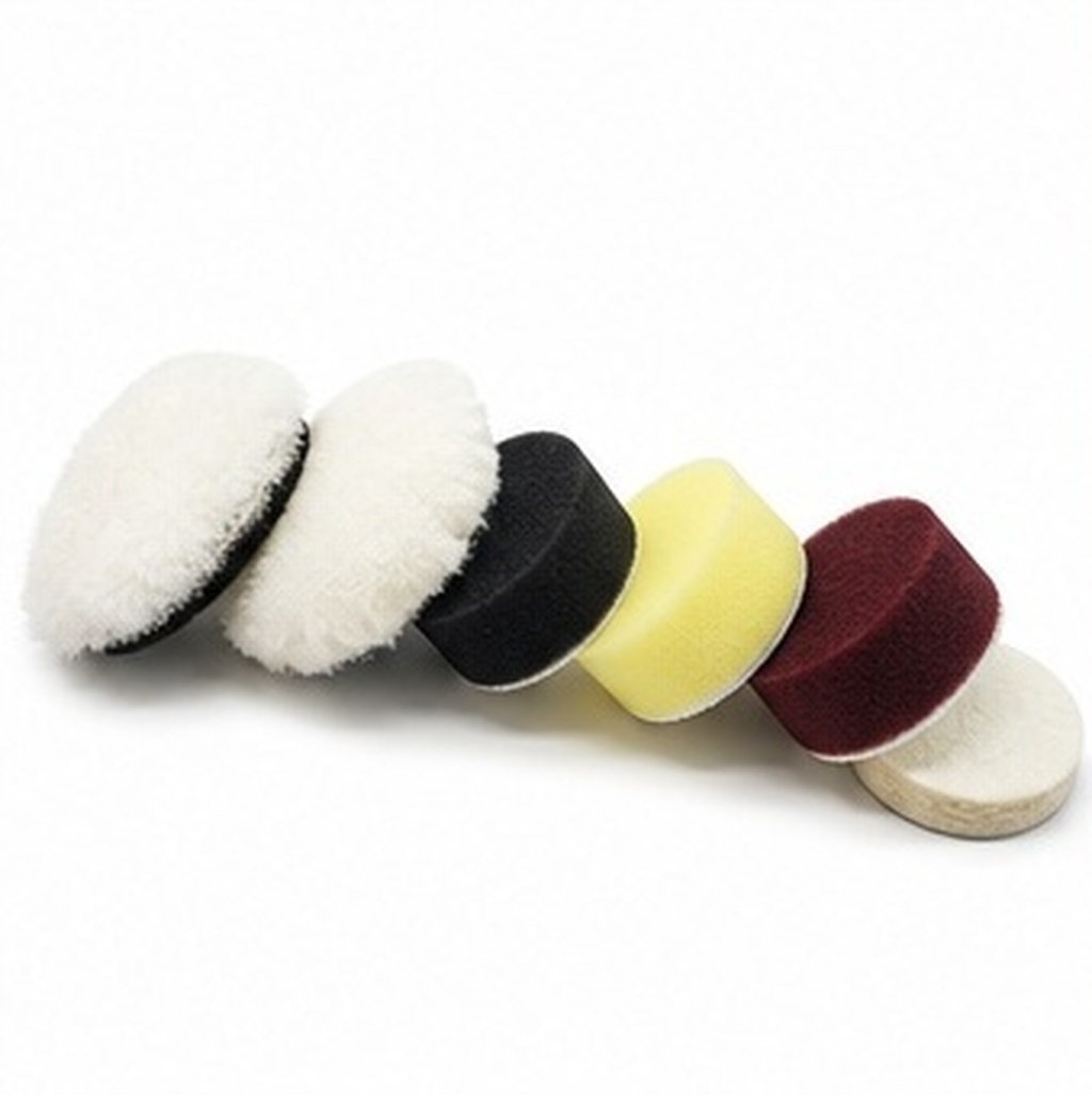 Polish Pad Set Buffer - Juego de 7 piezas de almohadillas
