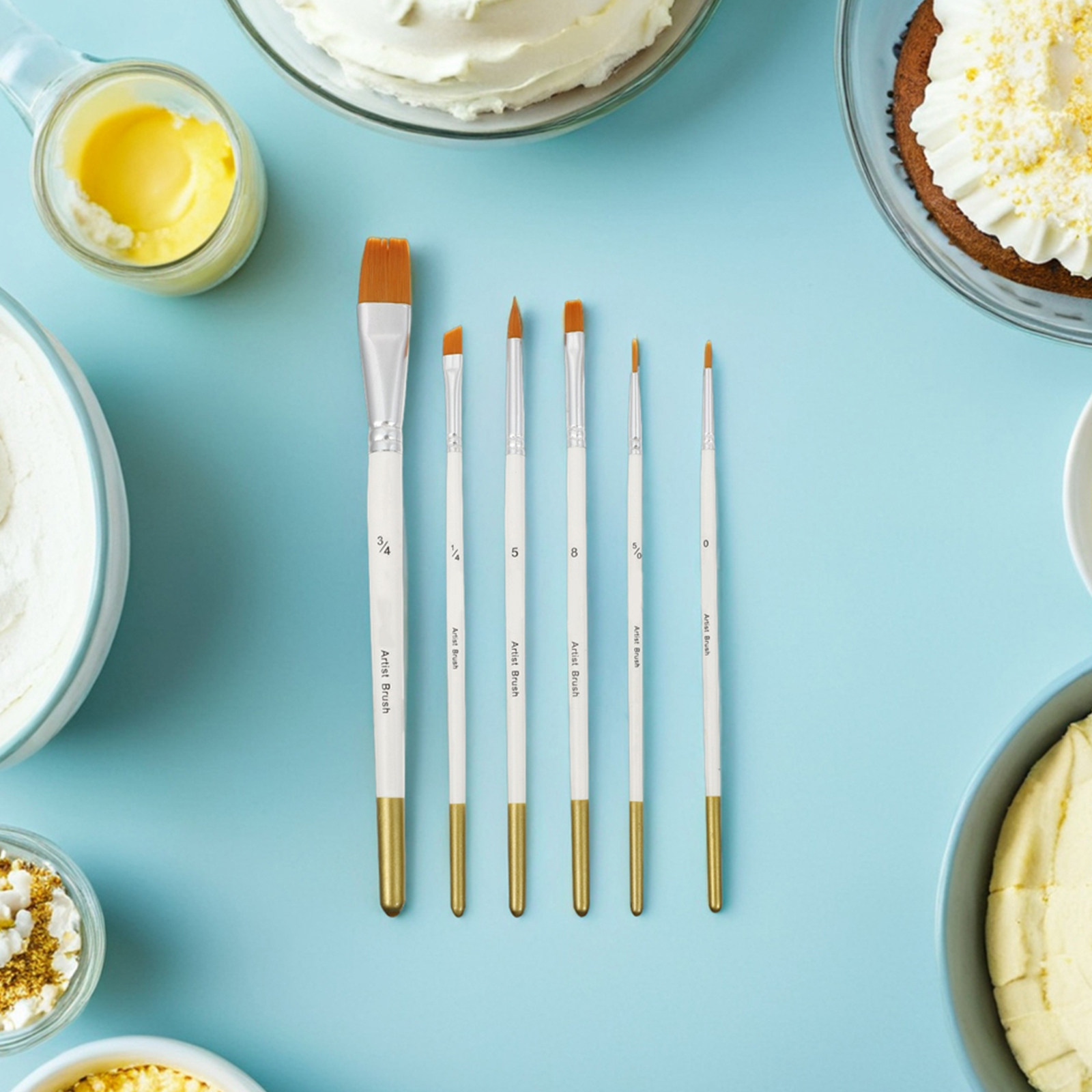 Detailing Brush Set - Juego de 12 pinceles para decorar