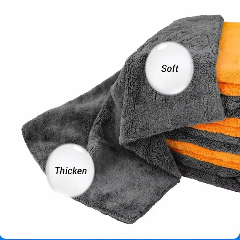 Microfiber Towel Detailing - Nuevo 1/2/6/9 paquetes 300GSM paño de
