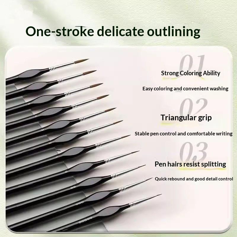 【B】Juego de pinceles de pintur - Detailing Brush Set reseña y precio
