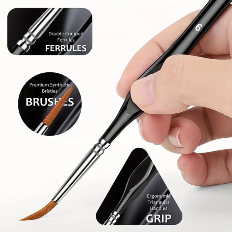 【B】Juego de pinceles de pintur - Detailing Brush Set reseña y precio