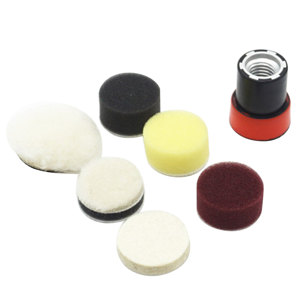 Juego de 7 piezas de almohadil - Polish Pad Set Buffer reseña y precio