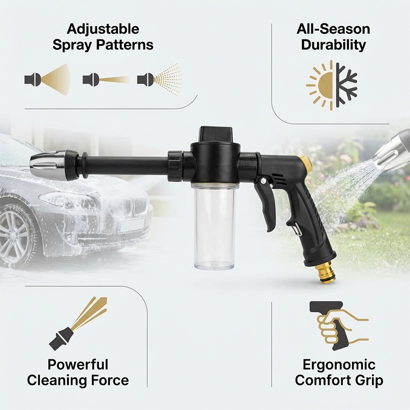 Pistola de pulverización de al - Pressure Washer Foam Gun reseña y precio